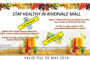 Stay healthy in Rivervale Mall